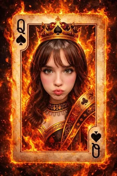 Seraphine in a royal fantasy setting